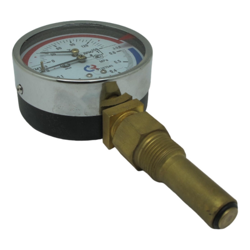 Термоманометр ТМТБ-31Р.2(0-150С) (0-0,6МПа) G1/2. 2,5