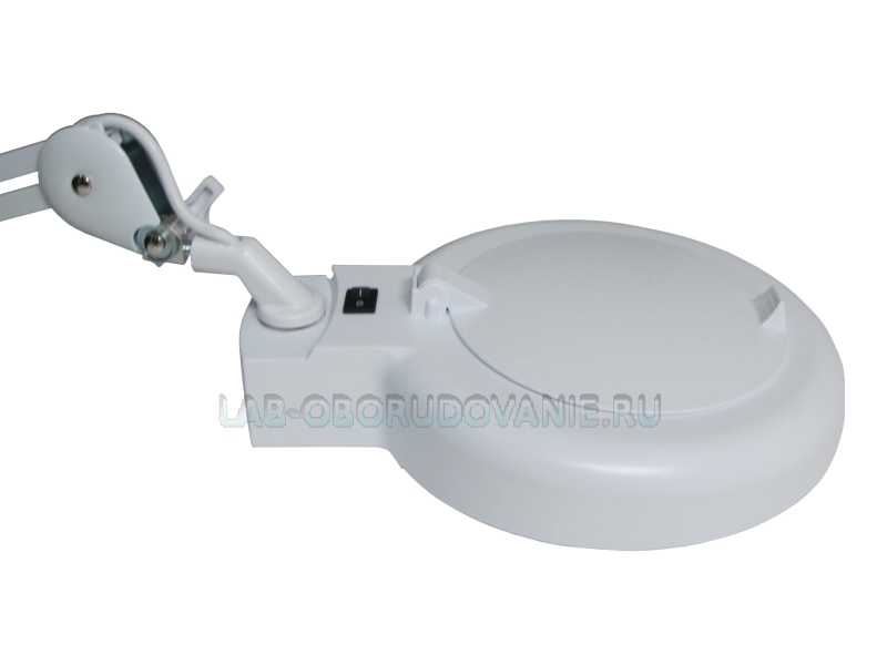 Лупа со струбциной с подсветкой 8608D 5D (220V)
