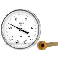 Термометр ТБЛ-100 (0...200) L100мм кл.т.1,5 ОШ