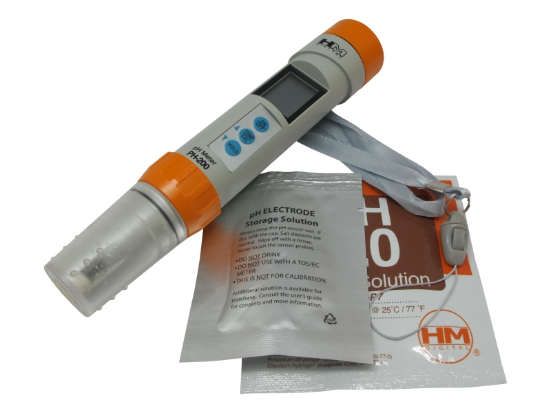 pH-метр HM Digital PH-200 влагозащищенный